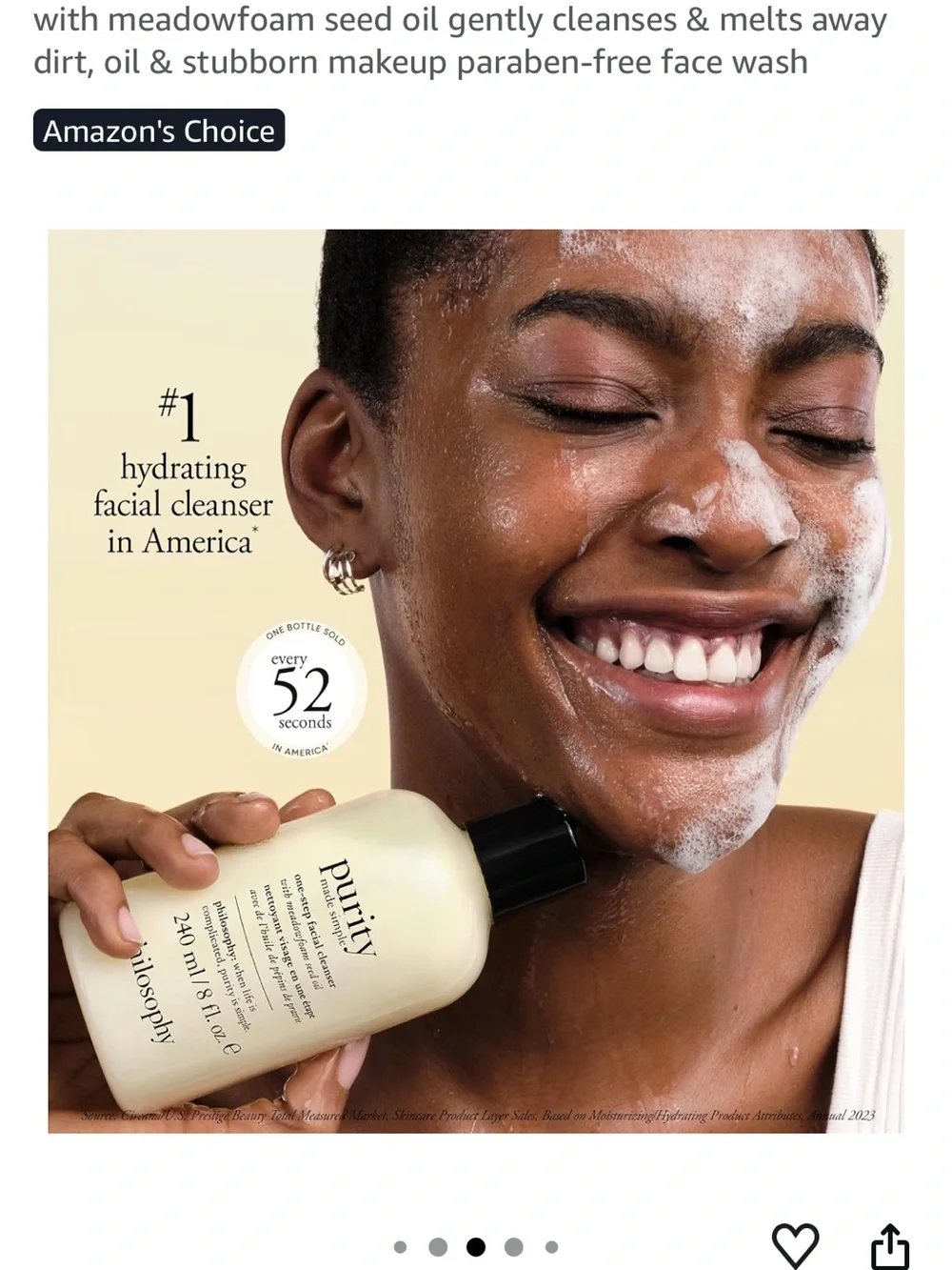 Philosophy Purity One-Step Facial Cleanser - Cream